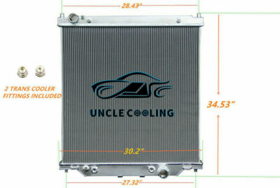 Aluminum Radiator For 03-07 Ford F-250 350 Super Duty 6.0L V8 Powerstroke Diesel