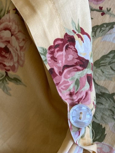 RALPH LAUREN KATHLEEN FULL/QUEEN BETTDECKE BETTBEZUG GELB ITALIEN/USA ~ SELTEN - Bild 5 von 14