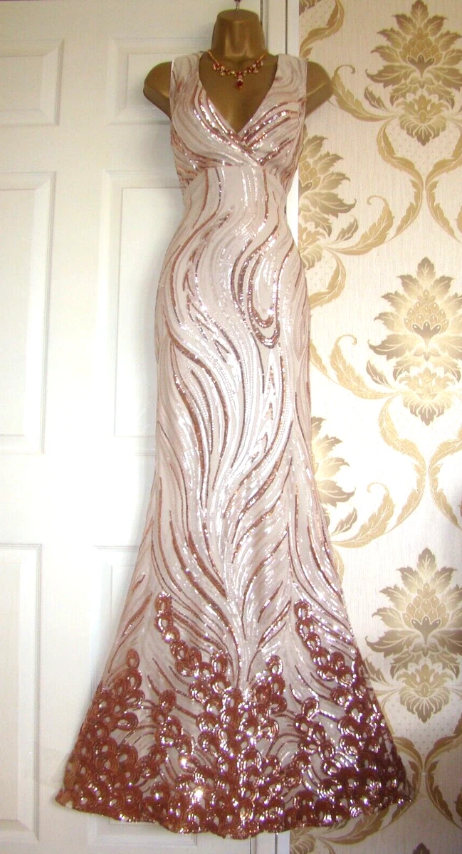 Quiz Gold Maxi Dresses for Women for sale | eBay UK
