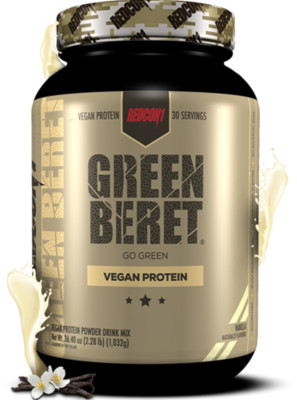 Redcon1 Vegan Protein 1,032kg Vanilla 12/25 + Sunwarrior PB Choc 750g 11/25