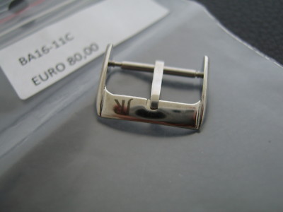 JEANRICHARD 16mm SCHLIEßE - NEU - EDELSTAHL - OVP - NEW BUCKLE