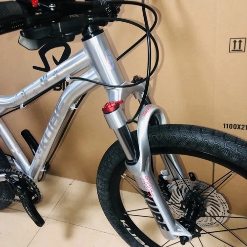 MTB Bicycle Air Suspension Fork 20In Folding Bike with Lock Shock Absorber Fork - Picture 6 of 25