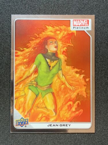 #46 Jean Grey 2023 Upper Deck Marvel Platinum - Afbeelding 1 van 2