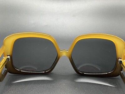 Vintage 1970s Christian Dior 737 Honey Optyl Oversized RARE  display picture 2
