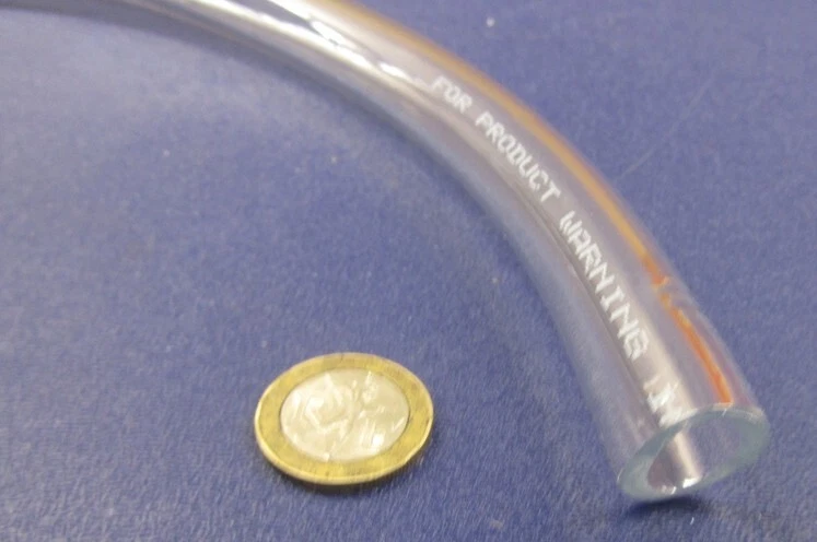 PVC Tubing, Clear, 3/4" OD x 1/2" ID x 1/8" Wall x 50 Foot Coil - Image 4 of 4
