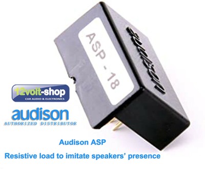 Audison ASP resistive load module to imitate speakers' presence for AP8.9 bit