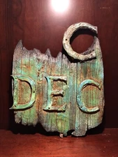RMS Titanic “C-dec” wreckage artifact replica