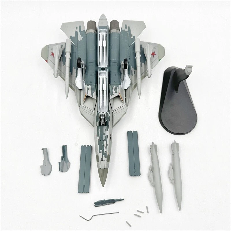 Wltk Russian Air Force Sukhoi Su-57 Felon #01 Stealth Fighter 1/72 Model US SHIP - Image 2 of 4