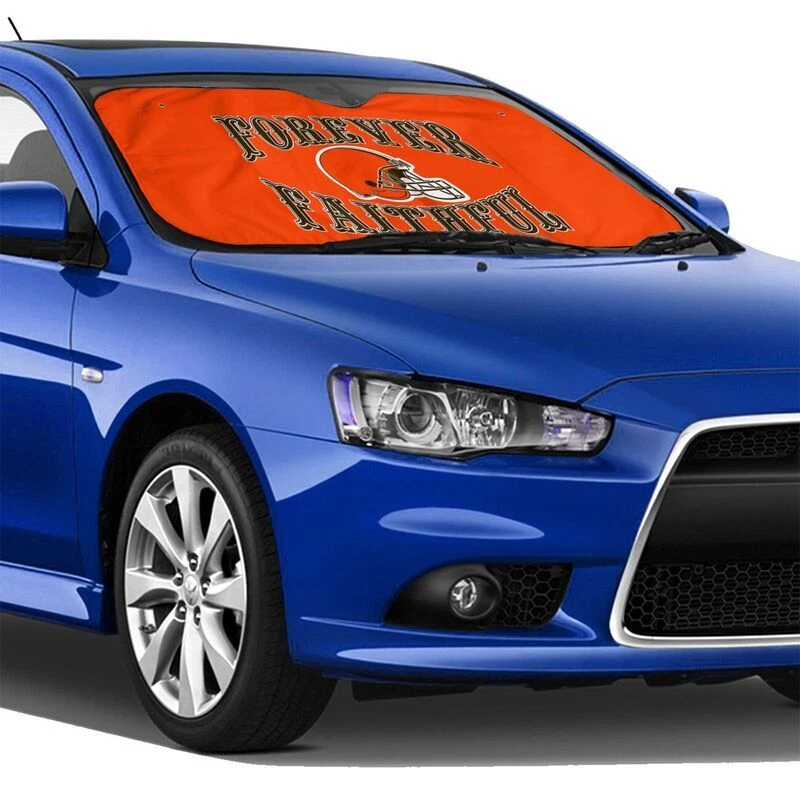 Cleveland Browns Car Windshield Sunshade Heatproof