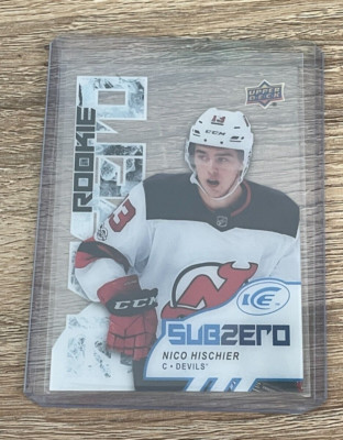 2017-18 Upper Deck Ice Nico Hischier Sub Zero Rookie SZ-63