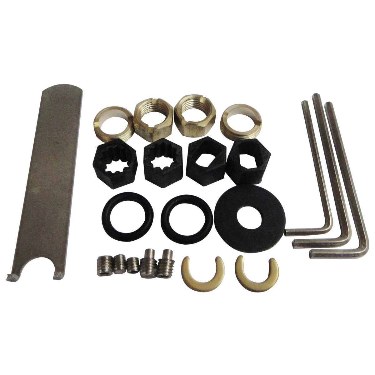 Kinetic SPOUT HANDLE REPAIR KIT Plus Tap Vandal Proof Spanner Grub Screws
