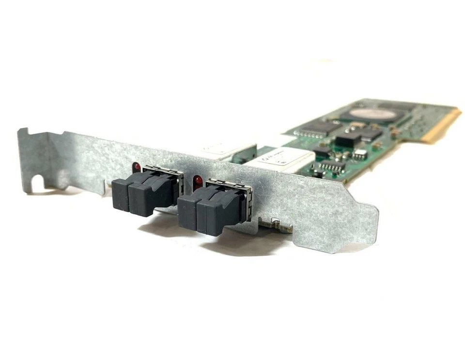 Dell PowerEdge 6850 QLogic QLA2322 HBA Card Dual Ports (RJ-45) PCI-X WH558 T2058 - Image 4 of 4