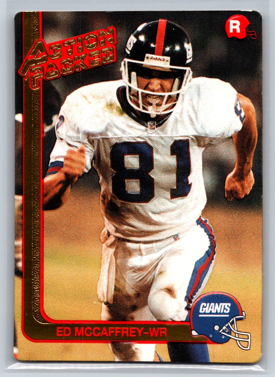 1991 Action Packed Rookie/Update #23 Ed McCaffrey