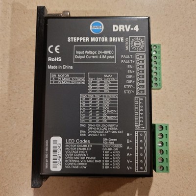 BIMBA DRV-4 STEPPER MOTOR DRIVER DC DRIVE/AMPLIFIER