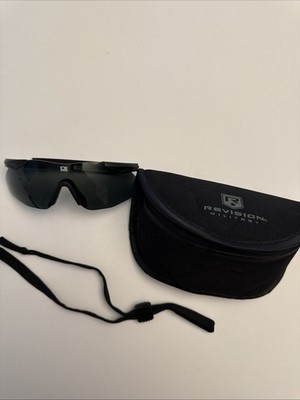 ESS ICE NARO Protective Sunglasses - Black with Case Ballistic