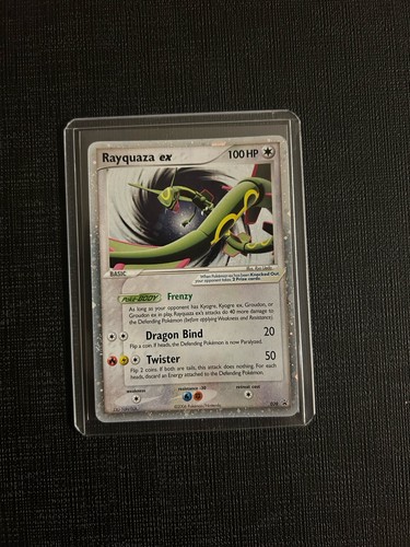 2006 Pokemon Black Star Promos #039 Rayquaza Ex - Holo LP