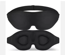 2X 3D Sleep Mask Ultrathin Light-Blocking for Night Sleep Naps Travel Meditation