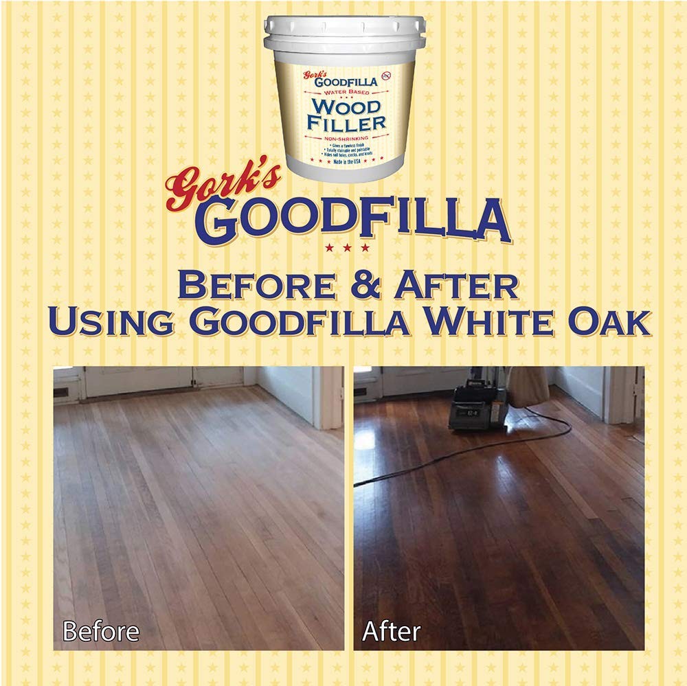 Water-Based Wood & Grain Filler-Red Oak-8 oz by Goodfilla | Replace Every