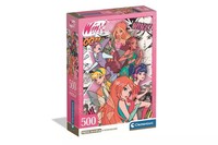 8005125351541 CLE Puzzle 500 Compact Winx 35154 Clementoni - Puzzle
