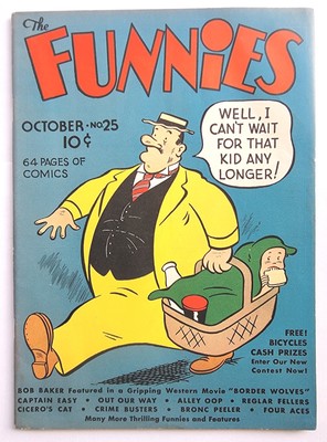 1938 The Funnies #25 Dell - Alley Oop, V.T. Hamlin, Fred Harmon, Captain Easy