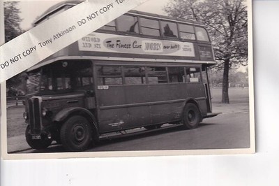 LONDON TRANSPORT - STL318 @ KEW GARDENS - BUS PHOTO #REF.B23148