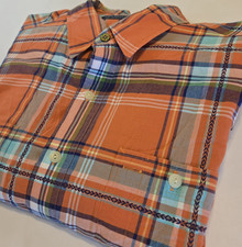 Vtg Polo Ralph Lauren XL Western / Aztec Shirt Plaid Button Up Long Sleeve EUC