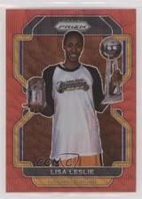 2022 Panini Prizm WNBA Ruby Wave Prizm Lisa Leslie #194 HOF 1p5