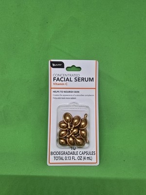 B Pure Concentrated Facial Serum Vitamin C 10 Capsules