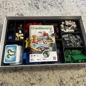 LEGO Games: Creationary (3844) :instructions, mini figs, missing some bricks 