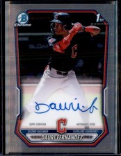 2026 1st Bowman Chrome Dauri Fernandez Auto Cleveland Guardians #CPA-DF