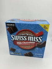 Swiss Miss Milk Chocolate Hot Cocoa Keurig K-Cup Pods 44 Count 2 Boxes 88 Total