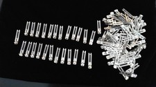 Vintage Lot of 99 Aluminum Metal Hair Pin Clips Goody, Lady Ellen EUC