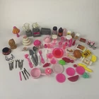 Barbie Doll Kitchen Accessories Food Decor Puppy some Items Vintage Mixed Lot