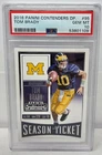 2016 Contenders Dp TOM BRADY CARD PSA 10 GEM MINT