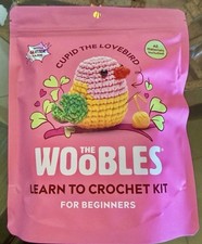The Woobles Cupid the Lovebird Crochet Kit Limited Edition with Glitter Yarn