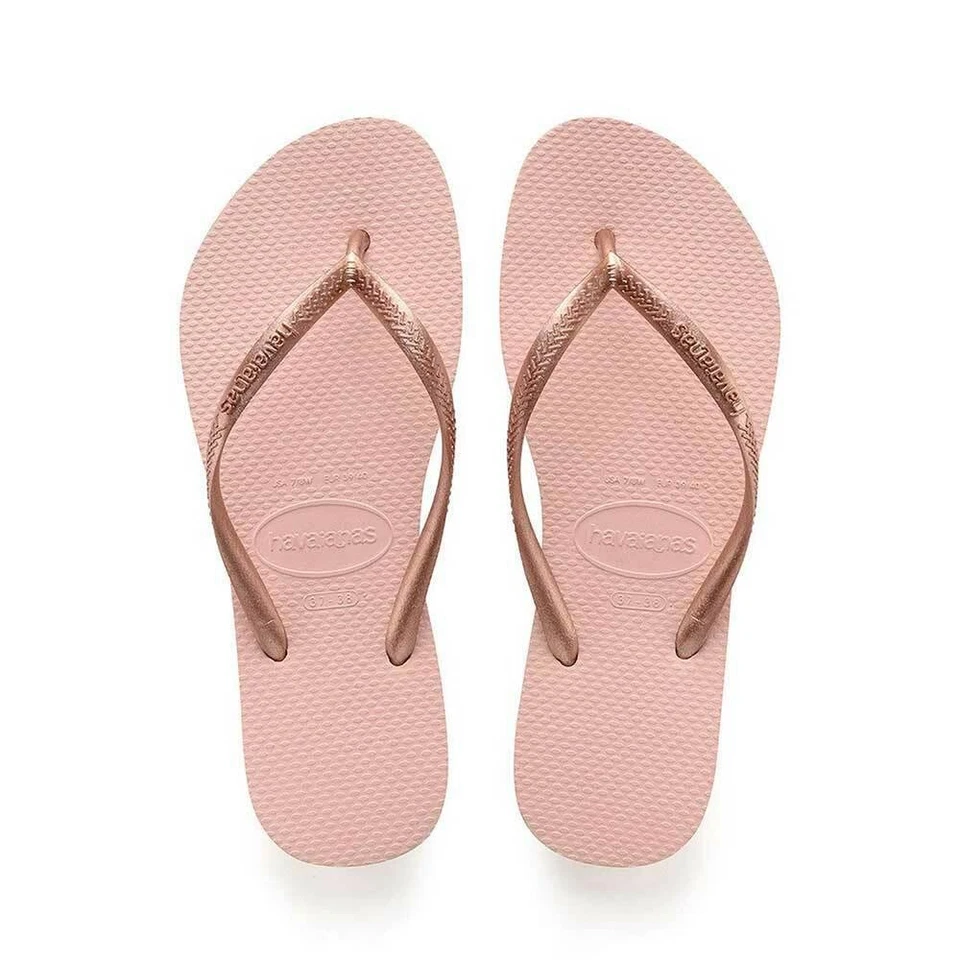 Havaianas - Slim Thongs - Womens - Ballet Rose