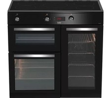 BEKO Pro KDVI90K 90 cm Electric Induction Range Cooker - Black (11373)