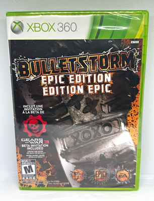 New sealed - Bulletstorm: Epic Edition -  Xbox 360 2011 M NTSC-U/C Beta Invite