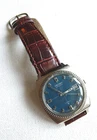 Vintage 1970's  Seiko 7005 Blue Automatic Watch