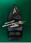 STAR TREK USS ENTERPRISE NCC 1701 GOLDEN LIMITED EDITION. MINT CONDITION. RARE — photo 6