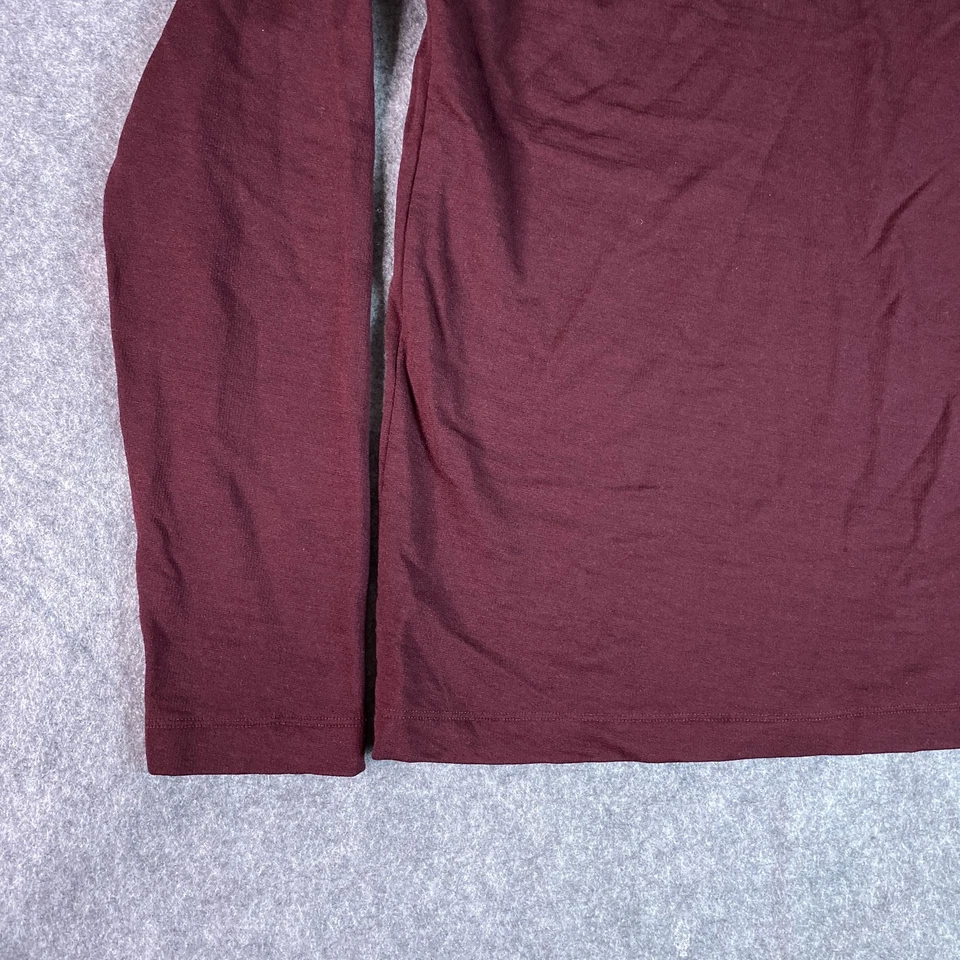 Banana Republic Sweater Mens Medium Performance Merino Wool Half Zip Pullover - Image 2 of 4