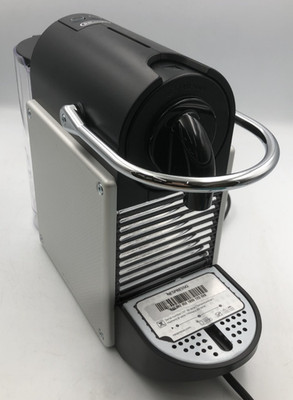 Nespresso Pixie Espresso Machine by De'Longhi Aluminum Silver Compact 1100ml