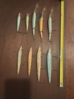 (9) Vintage Rebel Minnow Lures: Shallow And Deep Divers — photo 4