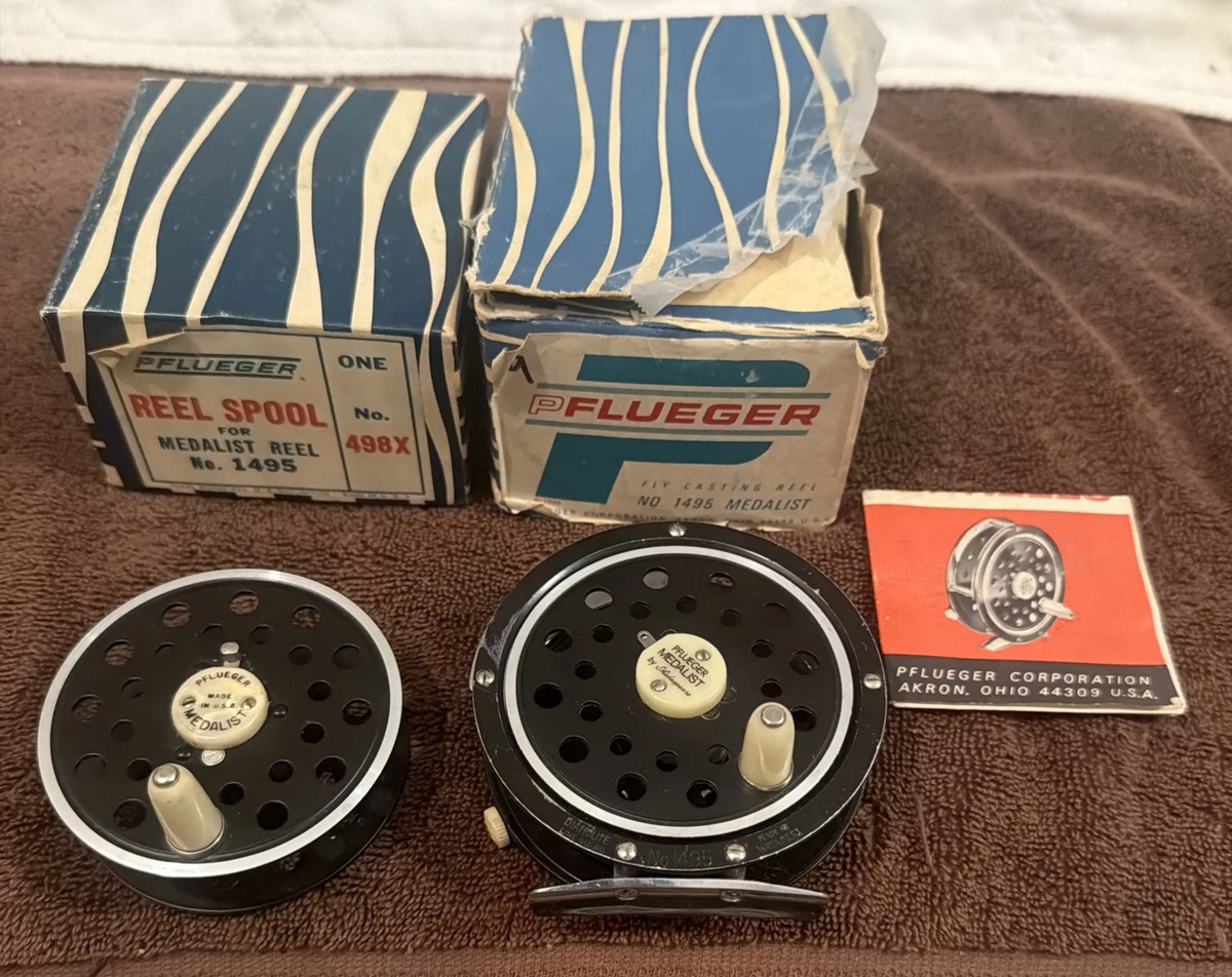 ebay pflueger fly reels Monarch Reel 7/8 The Pflueger Monarch 7/8 is our entry level standard arbor fly reel that can be used with confidence Pflger Fly Vintage Fishing Equipment