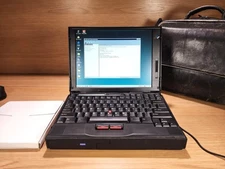 Vintage IBM ThinkPad 760XD 9546 Pentium MMX | 32MB RAM | 3GB HDD + Extras!
