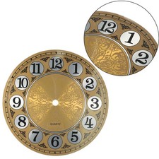 ⭐7 Diameters 180mm Vintage Aluminium Metal Wall Clock-Dial Face-Arabic-Numeral*