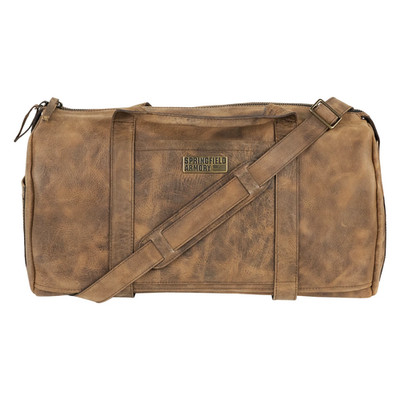 Springfield Armory Custom Leather Duffle/Overnight Bag New with tags!