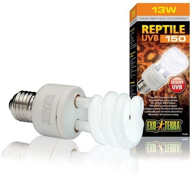 Exo Terra PT2188 Repti Glo 10.0 13W UVB 150  E27-Fassung