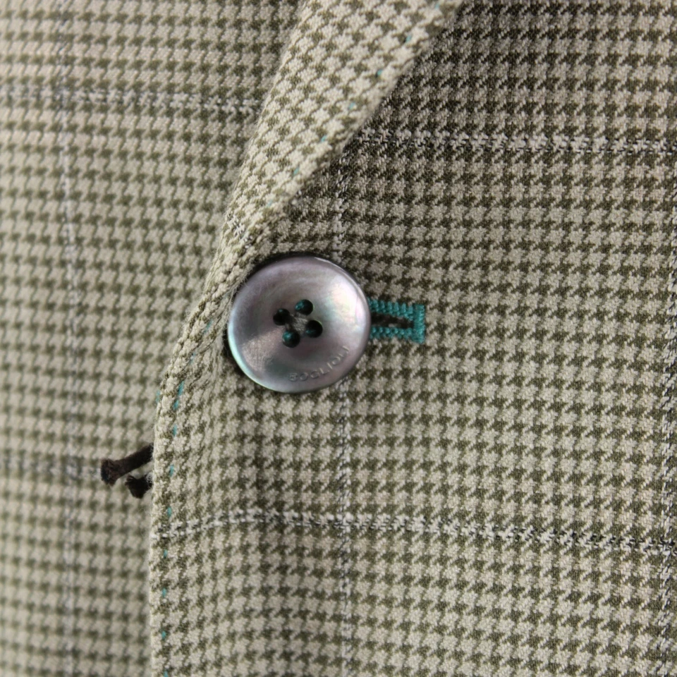 Boglioli новый с Ярлыками двубортный Sport пальто / K куртка размер 50R (40R США) в зеленый - Изображение 2 из 4