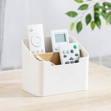 Remote Control Holder Desk Storage Organizer Box Container for Desk, Office Supp